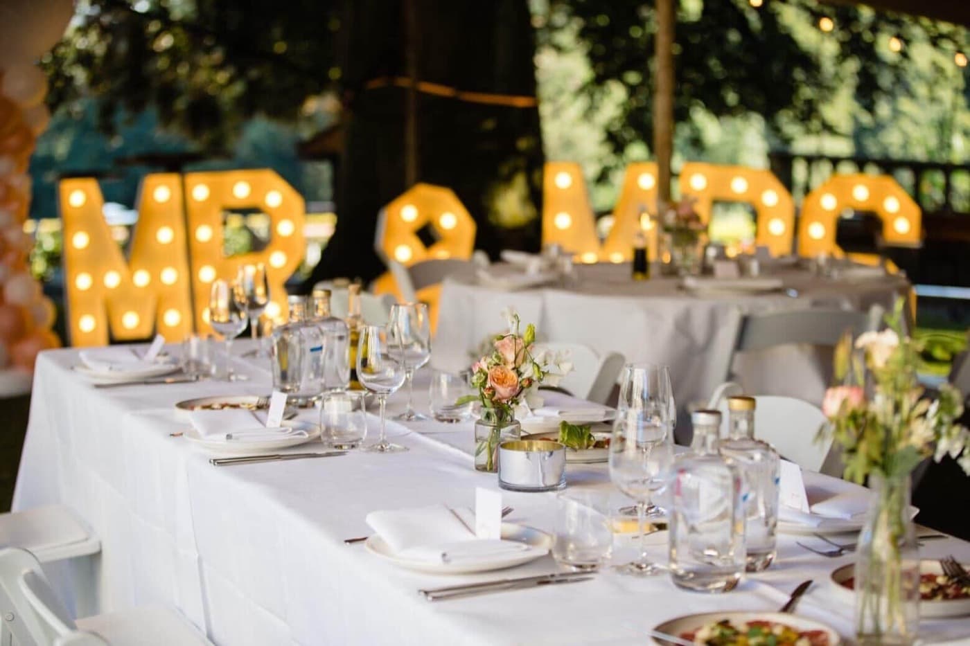 Bruiloft decoratie Events à la Jesz